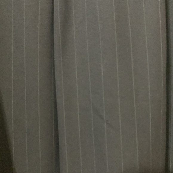 Hagger Mens Pin Strip Black Suit Pants. Size 36x30 Used - Picture 5 of 7